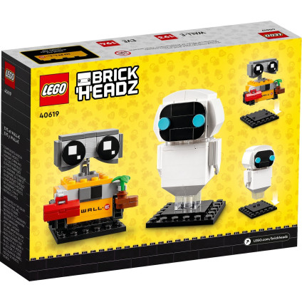 Конструктор LEGO Brick Headz 40619 Ева и Валл-И