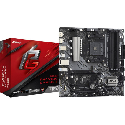 Материнская плата ASRock B550M Phantom Gaming 4