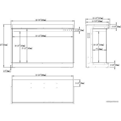 Электрокамин Aflamo Superb 33
