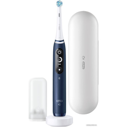 Электрическая зубная щетка Oral-B iO7 (magnetic blue sapphire)