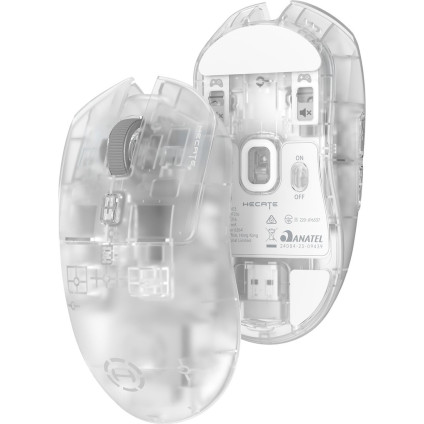 Игровая мышь Edifier Hecate G3M Pro (прозрачный белый)