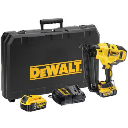 Гвоздезабиватель DeWalt DCN660P2 (с 2-мя АКБ, кейс)