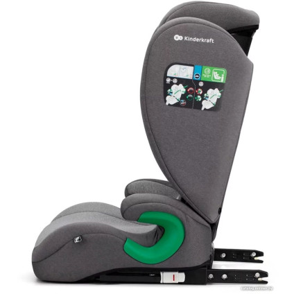 Детское автокресло KinderKraft Junior Fix I-size (светло-серый)