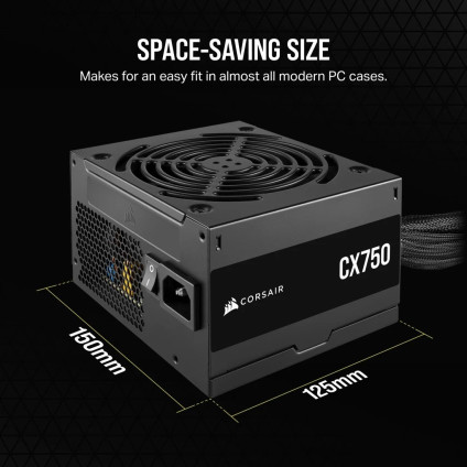 Блок питания Corsair CX750 CP-9020279-EU