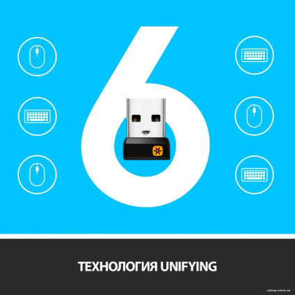 Клавиатура Logitech K400 Plus 920-007145 (черный, нет кириллицы)