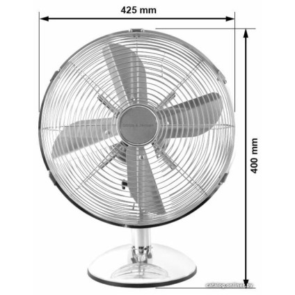 Вентилятор Goetze & Jensen FN501 Chrom