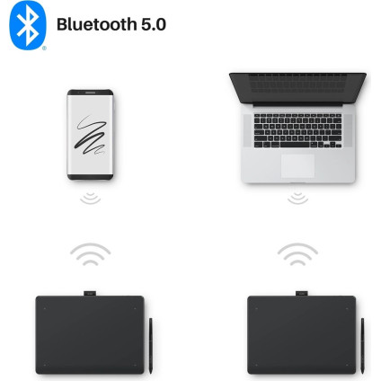 Графический планшет Huion Inspiroy Frego M L610 (черный)