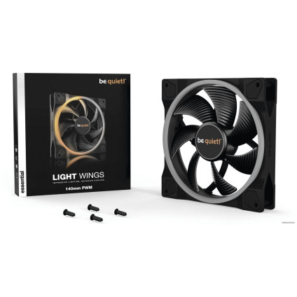 Вентилятор для корпуса be quiet! Light Wings 140mm PWM BL074