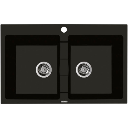 Кухонная мойка Oltens Gravan 72400300 (черный матовый)