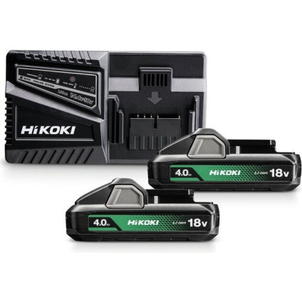 Гвоздезабиватель Hikoki NR1890DCAWQZ (с 2-мя АКБ, кейс)