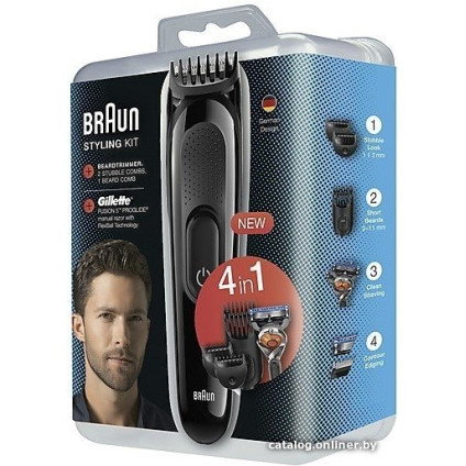 Универсальный триммер Braun Styling Kit SK3000