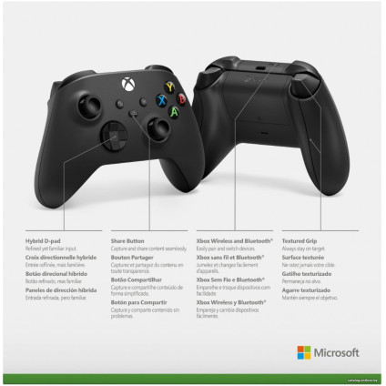 Геймпад Microsoft Xbox (черный)