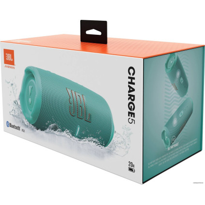 Беспроводная колонка JBL Charge 5 (бирюзовый)
