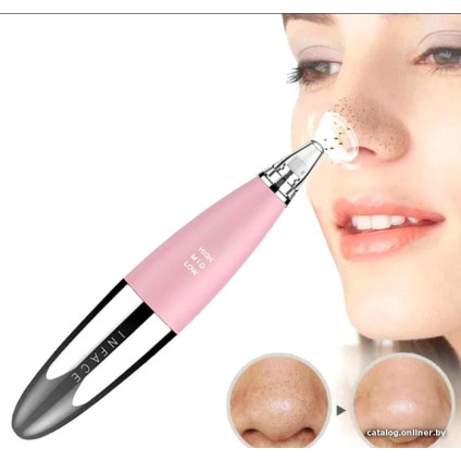 Прибор для вакуумной чистки InFace MS7000 (розовый)