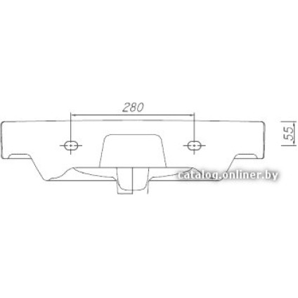 Умывальник Kolo Traffic L91161000