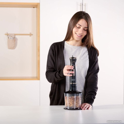 Погружной блендер Black & Decker BXHBA800E