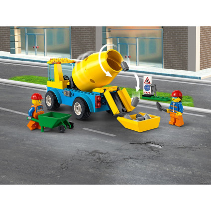 Конструктор LEGO City 60325 Бетономешалка