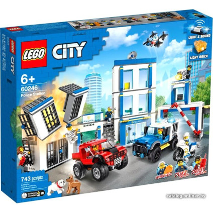 Конструктор LEGO City 60246 Полицейский участок