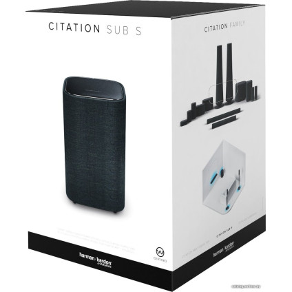 Беспроводной сабвуфер Harman/Kardon Citation Sub S (черный)