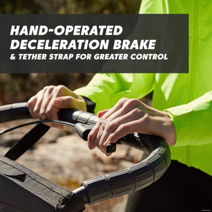 Коляска прогулочная «книга» Baby Jogger Summit X3 (midnight black)