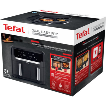 Аэрогриль (аэрофритюрница) Tefal Dual Easy Fry EY9428E0