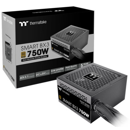Блок питания Thermaltake Smart BX3 Bronze 750W PS-SPD-0750NNFABE-3