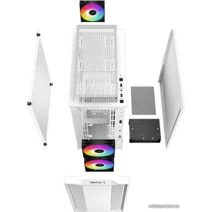 Корпус DeepCool CC360 ARGB R-CC360-WHAPM3-G-1