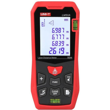 Лазерный дальномер UNI-T LM50A