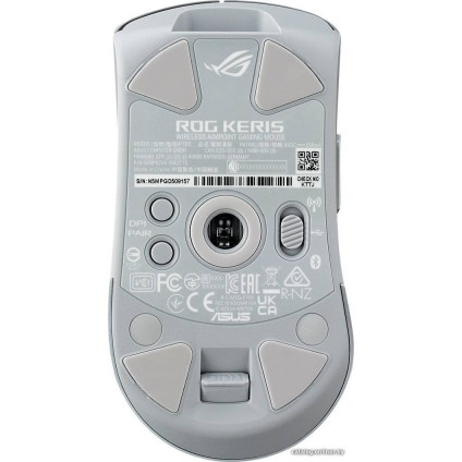 Игровая мышь ASUS ROG Keris Wireless AimPoint Moonlight White