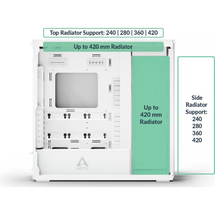 Корпус Arctic Xtender VG ACPCC00017A