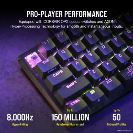 Клавиатура Corsair K65 Pro Mini (Corsair OPX, нет кириллицы)