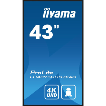Информационная панель Iiyama ProLite LH4375UHS-B1AG